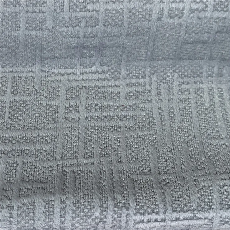 High quality zhejiang home textile burnout 100% polyester velvet sofa fabrics