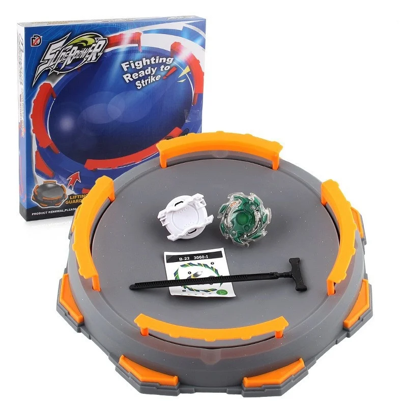 Color Box Packaging Blue Hexagonal bright yellow rim of gyro disk arena of the battle disk multi-series peripheral accessories