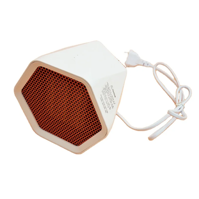Space Rechargeable Electric Fan Air Heaters Home Office Desk Warmer PTC Heater Portable Mini Electric Heater for Room