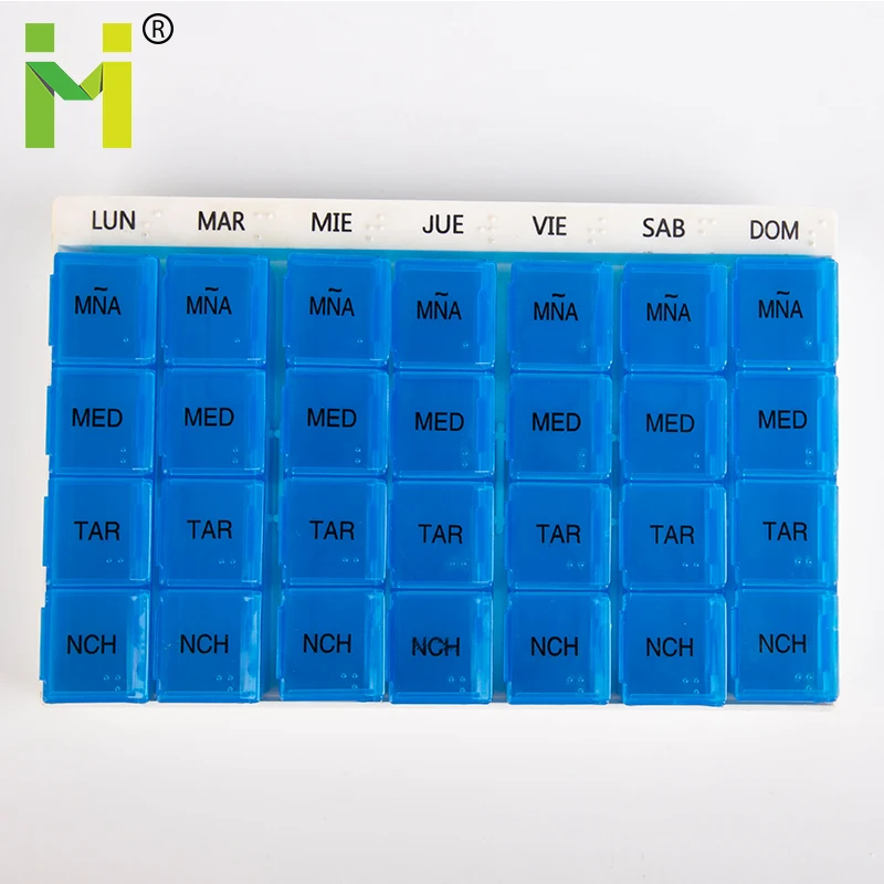 7 Days  Pill Box Organiser Medicine Tablet Sorter Dispenser Compartment Container