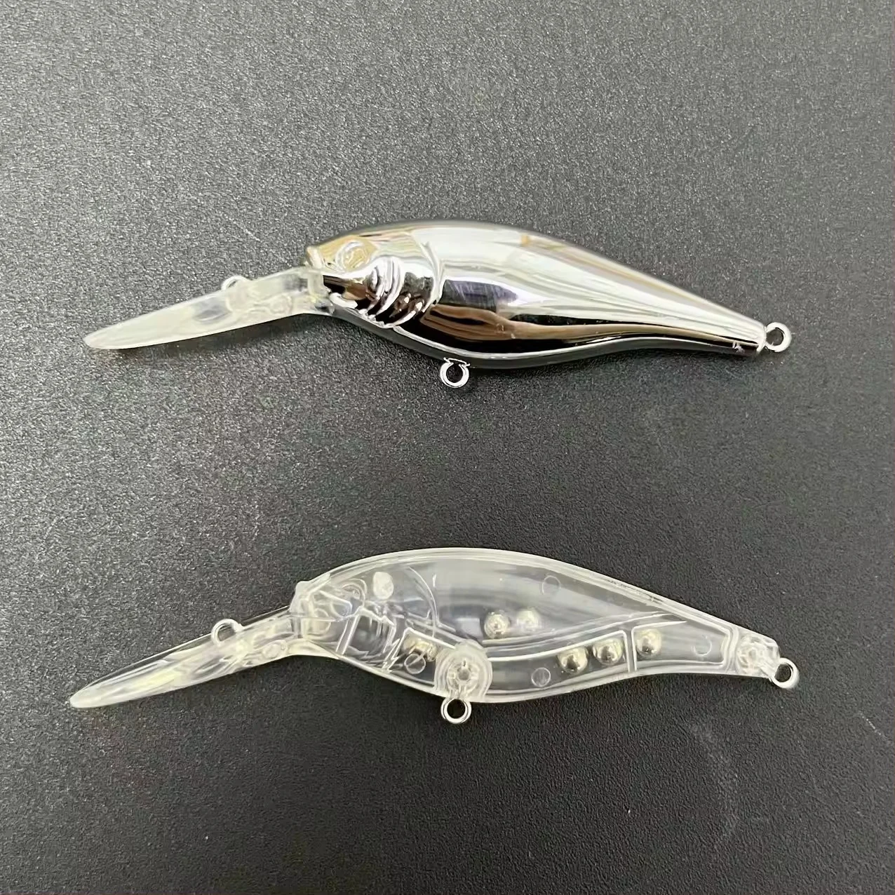 8cm 5g Flicker Action Slow Floating Senuelos de Pesca Fishing Lures Saltwater Minnow Chrome Fish Bait