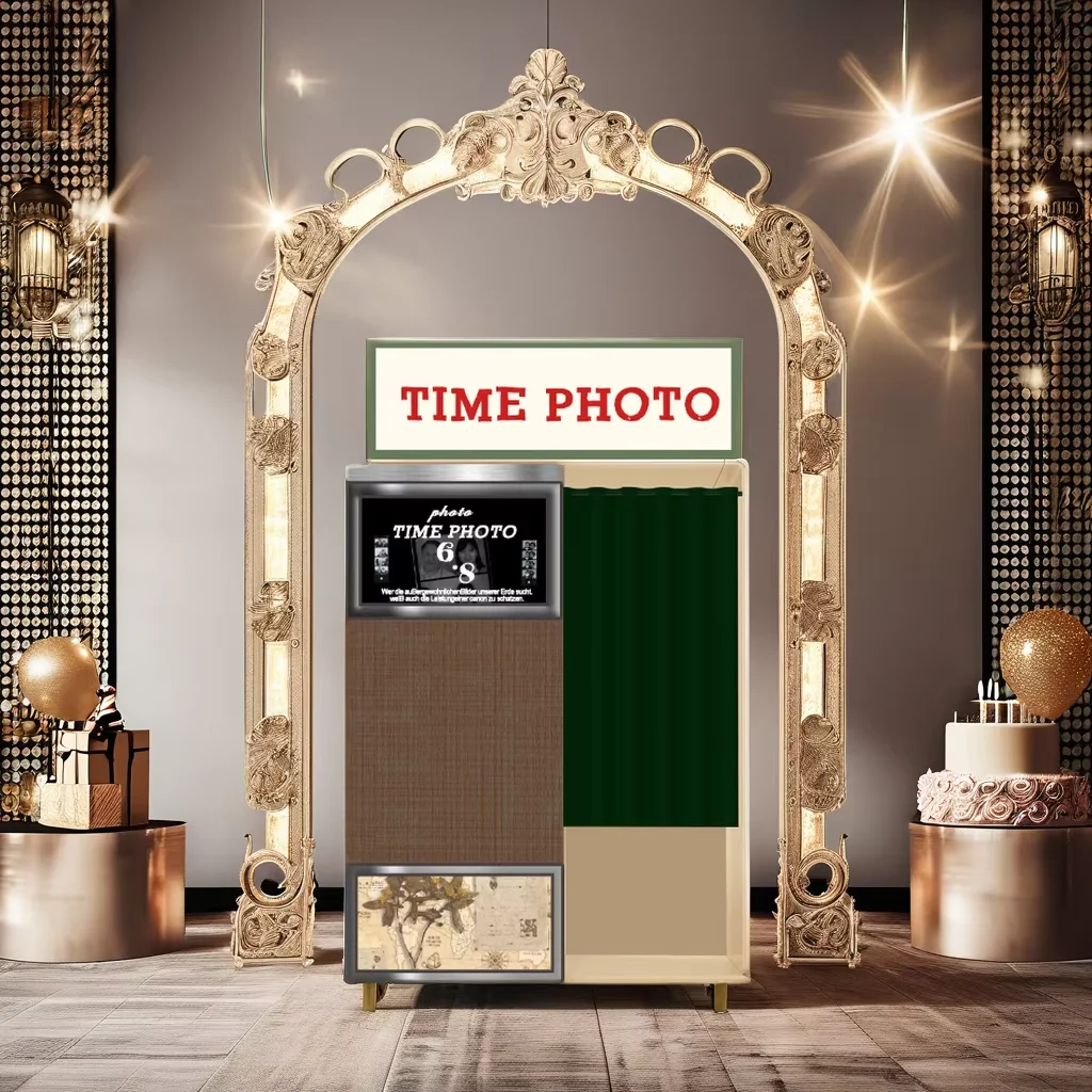 Digital Printers Photo Magnet Machine Roving Photobooth Vending for Camera iPad SLR Smartphones