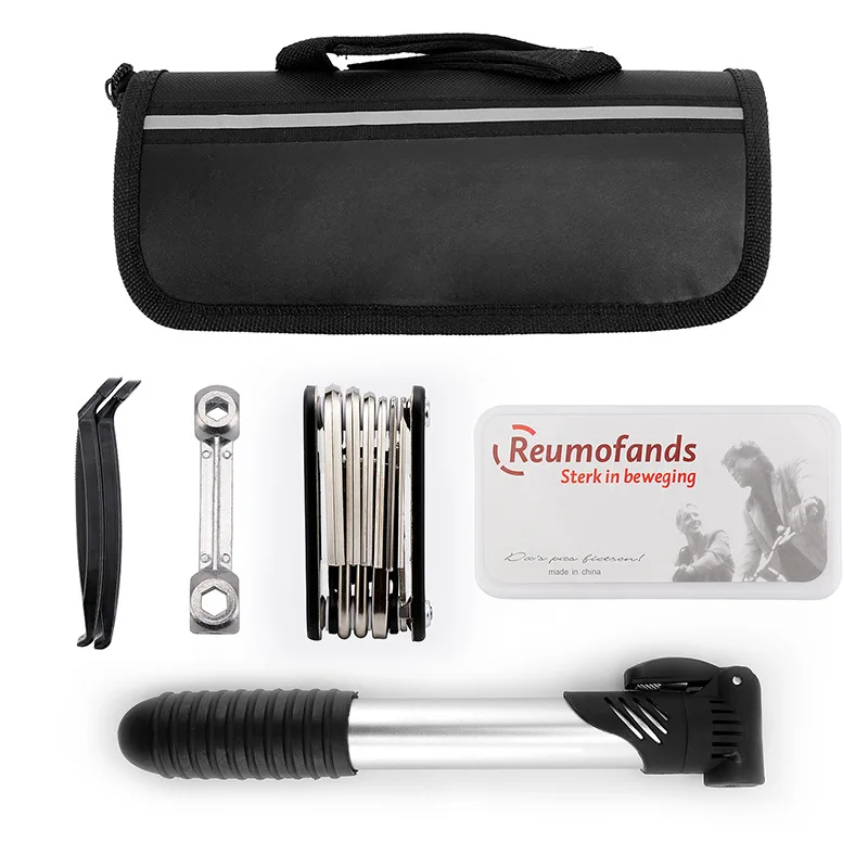  Manufacturers Supply Customizable Steel Tire Repair Tool Set Bicycle Kits for Mountain