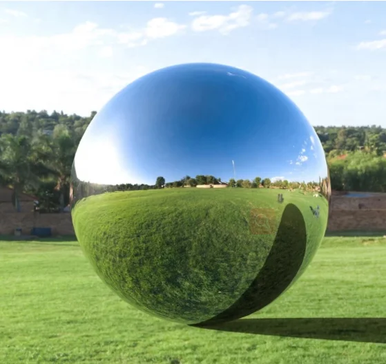 wholesale Garden Gazing Aisi304  Stainless Steel Mirror Balls for outdoor