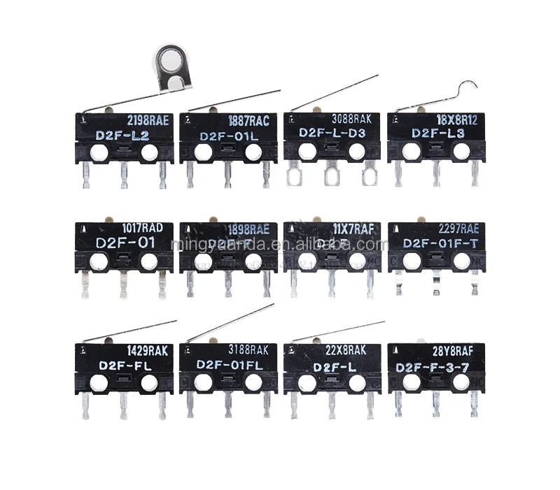 Агент OMRON переключатель кнопки 3A 125VAC 30VDC микропереключатель D2FL D2F-L OMRON базовый выключатель