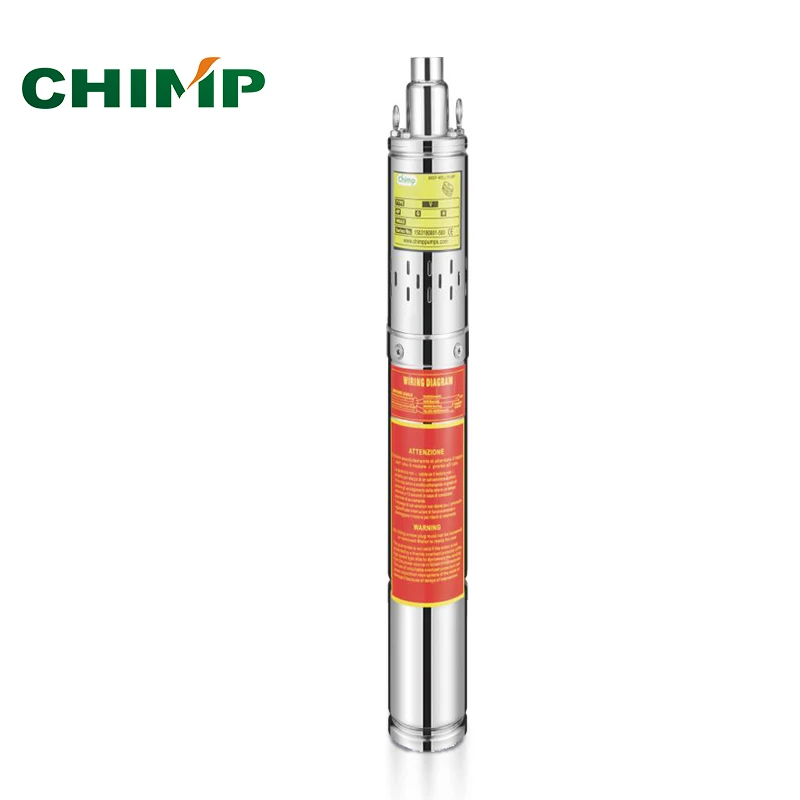 Screw Deep Well Submersible Clean Water Pump QGD Series Stainless Steel for Home Garden 2inch 3 Inch Electric Ce OEM Standard