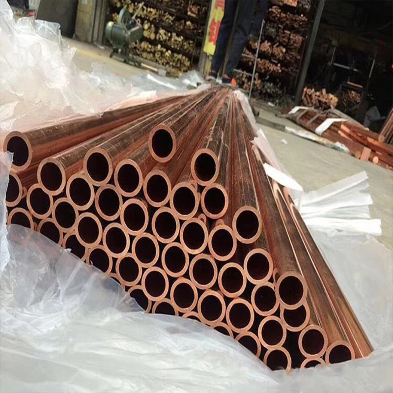 Large Diameter Copper Pipe straight copper pipe copper tube for Size customization