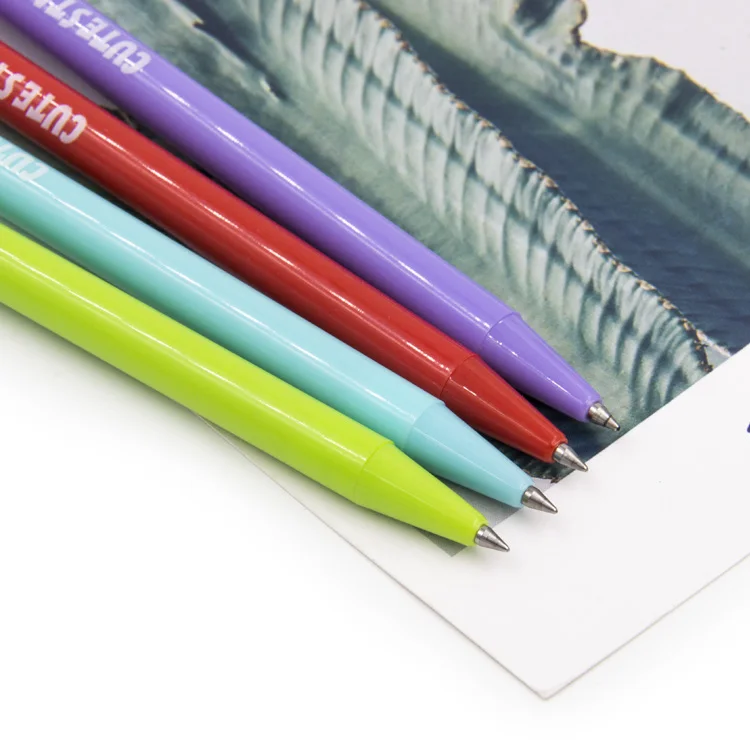 stationery Clicker 0.5/0.7mm customized cute cartoon  gel pen