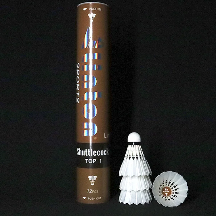 China Factory Sale Durable Goose Feather Manufacturer Wholesale Badminton Shuttlecock For Sports Training