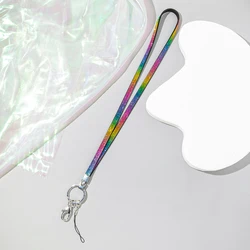 European and American fashion long neck mobile phone chain multi-color optional hot drill 13PRO mobile phone case rope