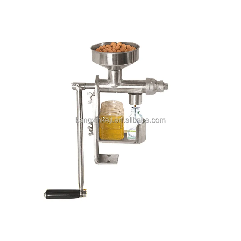 Manual Hot Cold Hand-cranked Small Oil Sesame Peanut Rapeseed Soybean Press Machine