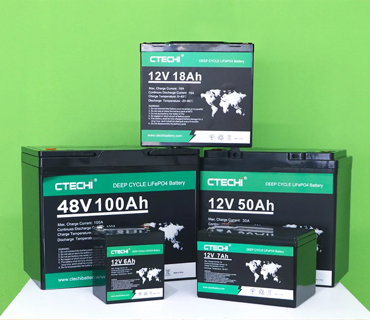 Литий-ионный Аккумулятор Lifepo4 глубокого цикла 12V100Ah 3 2 V 12V 12 8 24V 50Ah 100Ah 120Ah 150Ah 200Ah