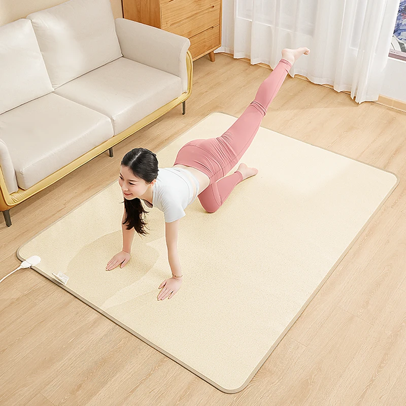 Carbon Fiber 50*100CM Floor Heating Mat Efficient Heating Pad Safety Performance Underfloor Heating Mat For Bedroom