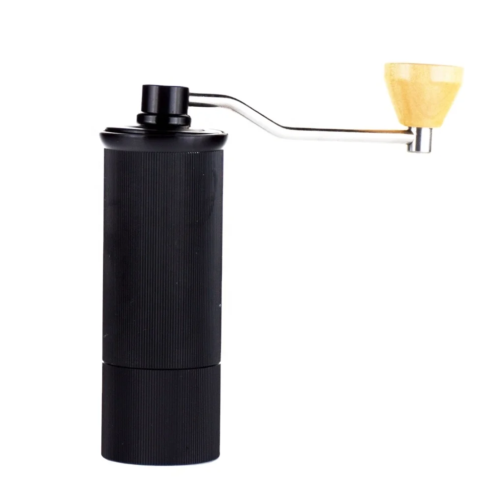 Ecocoffee Amunium Alloy body Espresso Manual Coffee Grinder V Shaped 60 Coffee Maker Machine pepper grinder Kitchen Accessories sim