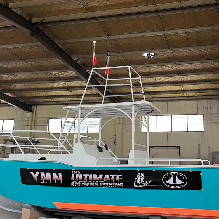 30Ft Center Console Aluminum Fishing Boat With Hard Top And Tower