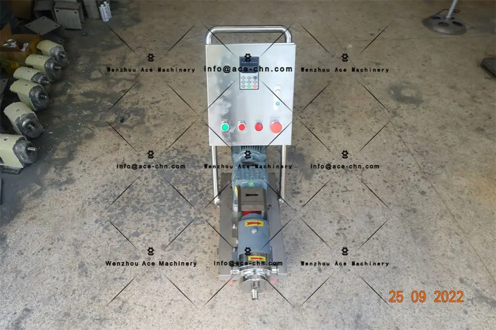 Flour Slurry Rotor Pump/ Lobe Pump/ Rotary Pump Rotor Lobe Pump With Cover
