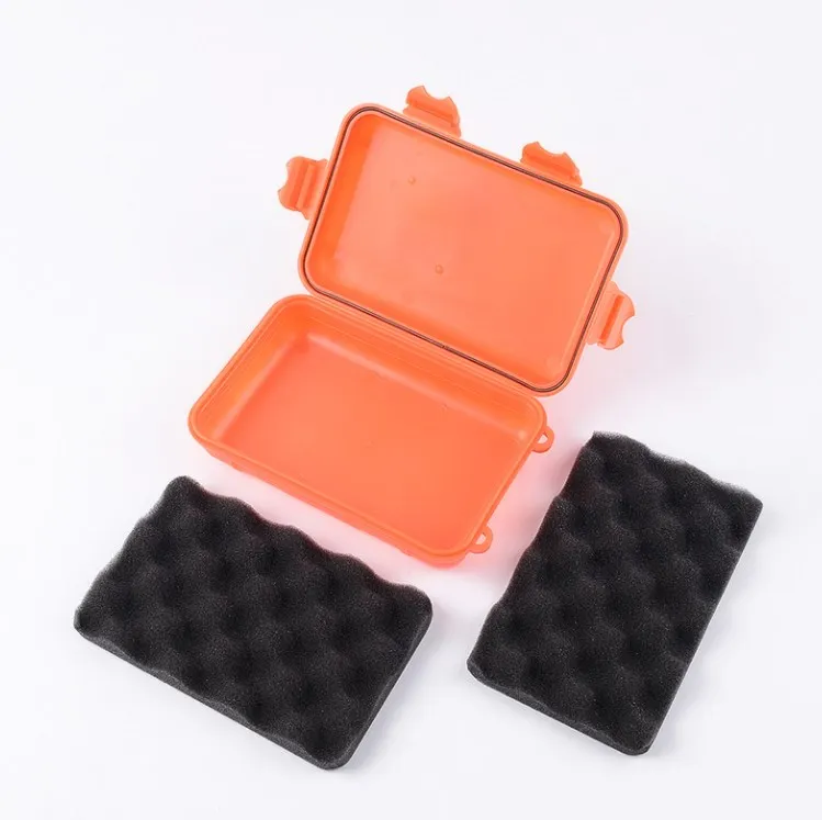 EDC Portable Small Outdoor Waterproof Shockproof Storage Enclosure Airtight Survival Container Box