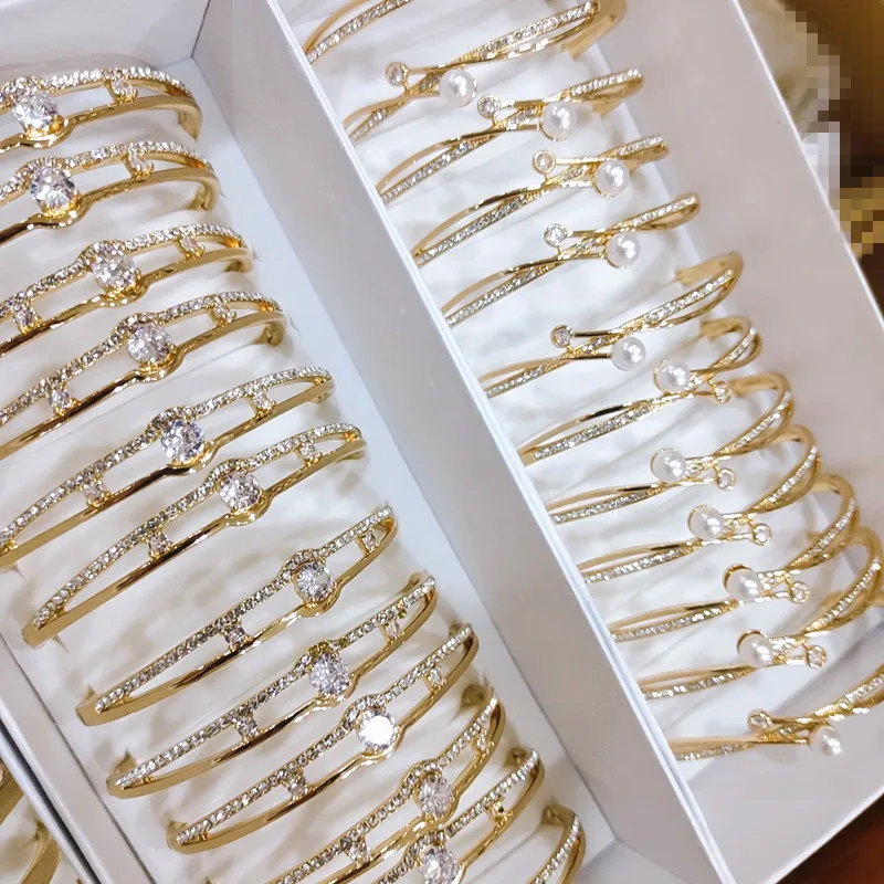 Choose you like hot sell cheap stainless steel gold plated bangles bracelet for women