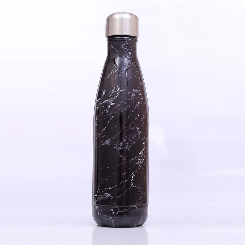 2021 hot sale Water Bottles Stainless Steel Marble 750Ml,Double Wall Vacuum Flask Insulated Water Bottle Stainless Steel/