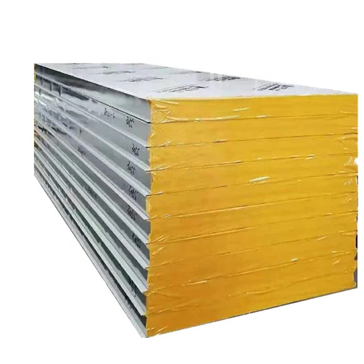 100mm Thickness Rock Wool Sandwich Panel Cold Room Panel For Sale