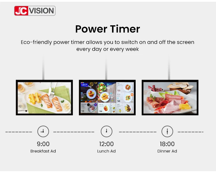 43inch Indoor Lcd Advertising Display LCD Digital signage Player Android System Digital Menu Board
