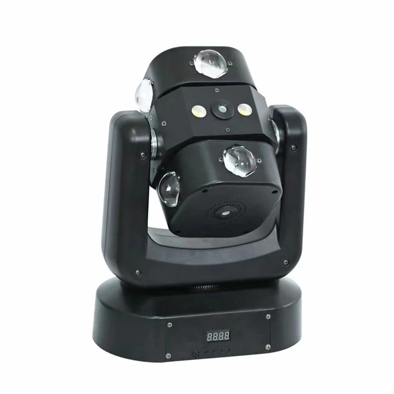 Top Quality Shaking Head Lamp Disco Laser Light Party Light Disco Arm Wind Fire Wheel Moving Head Light