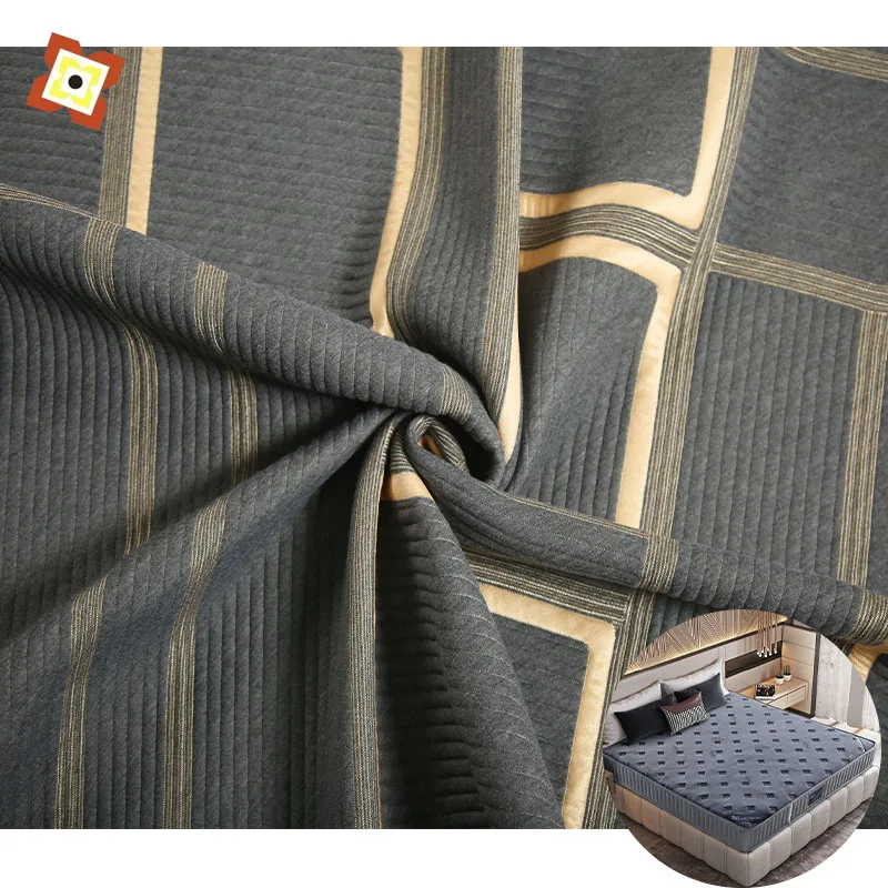 100%polyester jacquard fabric Graphene functional mattress fabric polyester fabric for mattress cloth