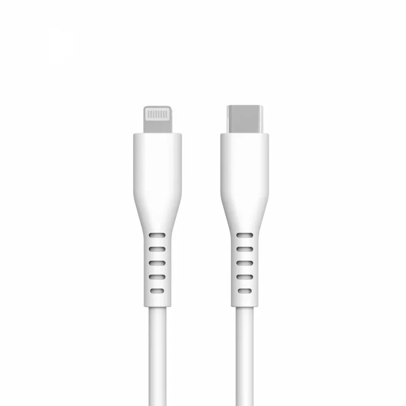 MFI certified  Type c to lighting soft silicone 3A fast charging cable for iphone 14 pro  max