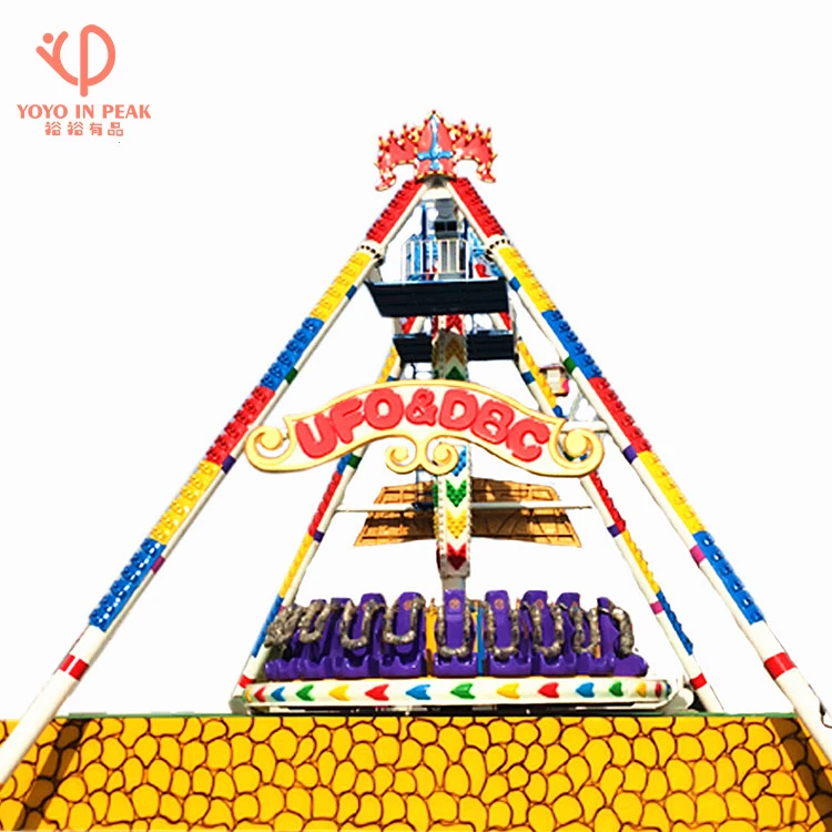 Fairground Outdoor Amusement Park Equipment Machine Attraction Thrill Spinning Hammer Crazy Swing Big Pendulum Ride For Sale