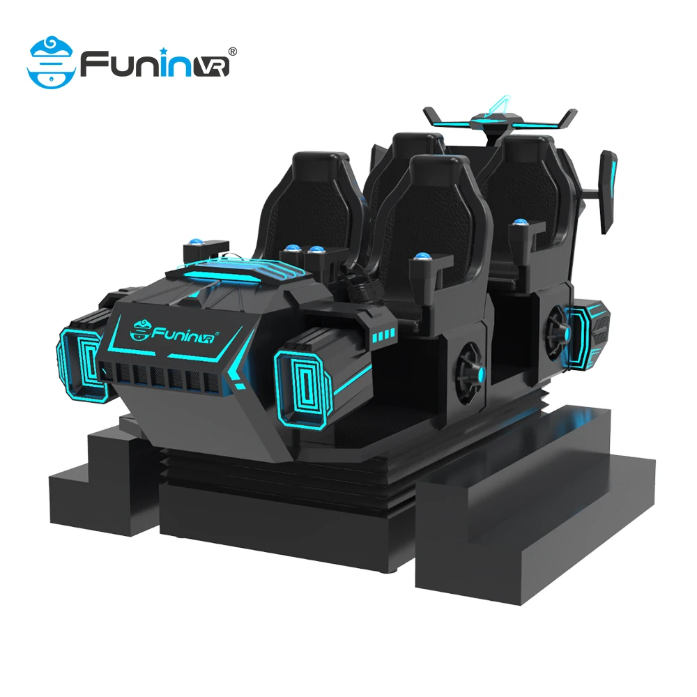 Hot Sales!!! New generation 9D Virtual Reality 6 Seats VR dark mars Cinema Simulator 9D VR for amusement park