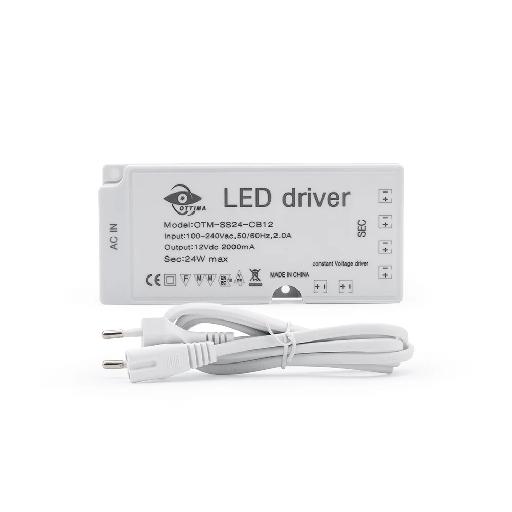 Hot Sale LED Constant Voltage Driver DC12V 24V 18-100W Cabinet Light led driver sensor switch kitchen under cabinet light led