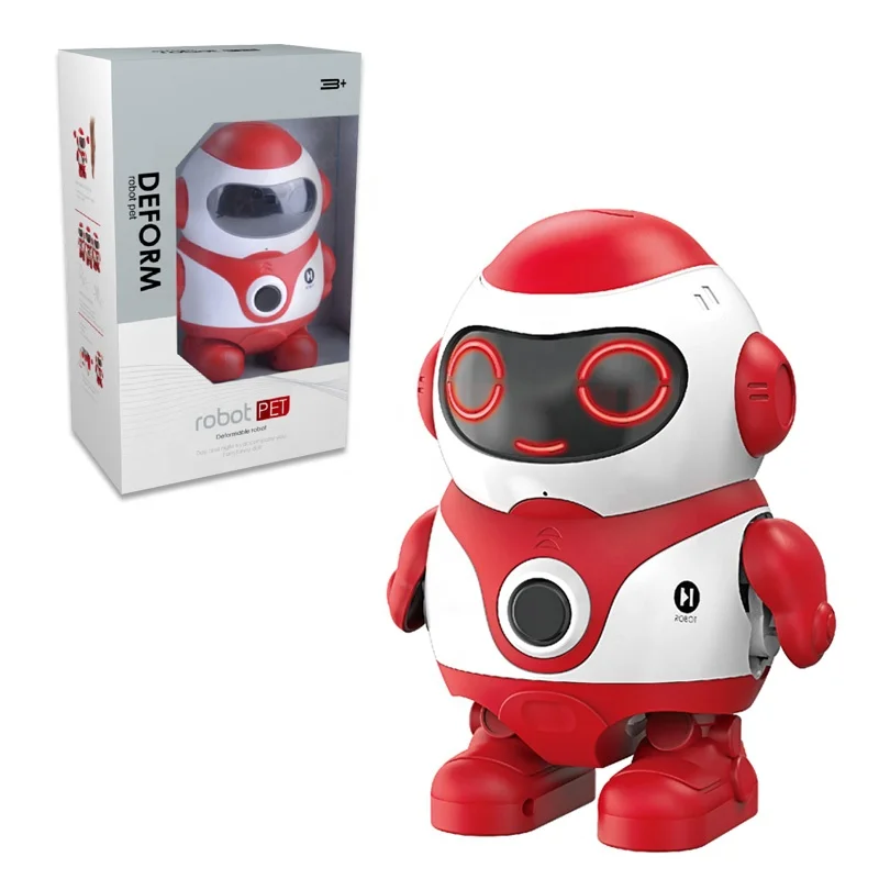 Smart kids robot toys intelligent gesture follow touch induction educational robot for kids