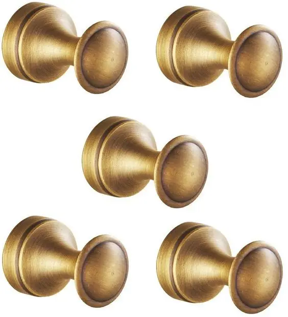 Top Quality Decorative Wall Mounted Metal Wall Hook for Hanging Clothes Bathroom Living Room Accessories for Export