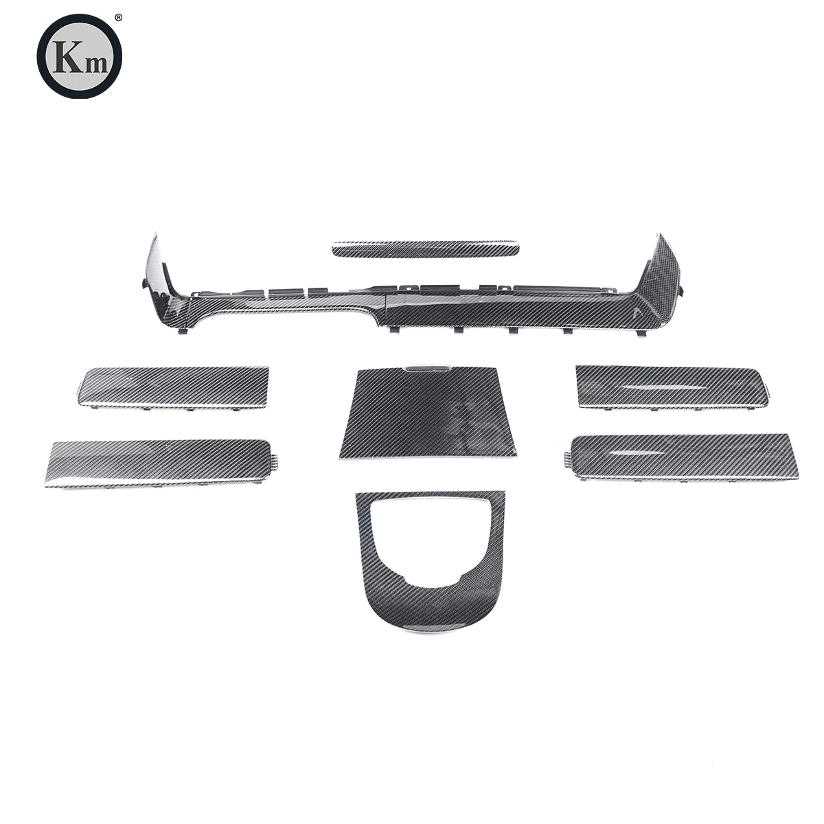 KM для benz G-class W464 G63 G350 G500 внутренняя панель приборной панели из углеродного волокна сменный тип LHD или