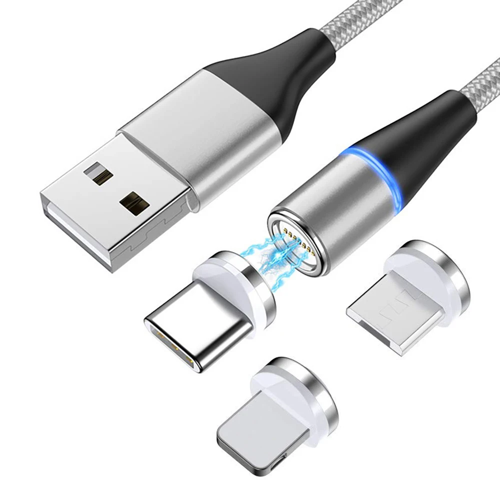 Хит продаж зарядный кабель USB Tipo C 360 градусов вращающийся для