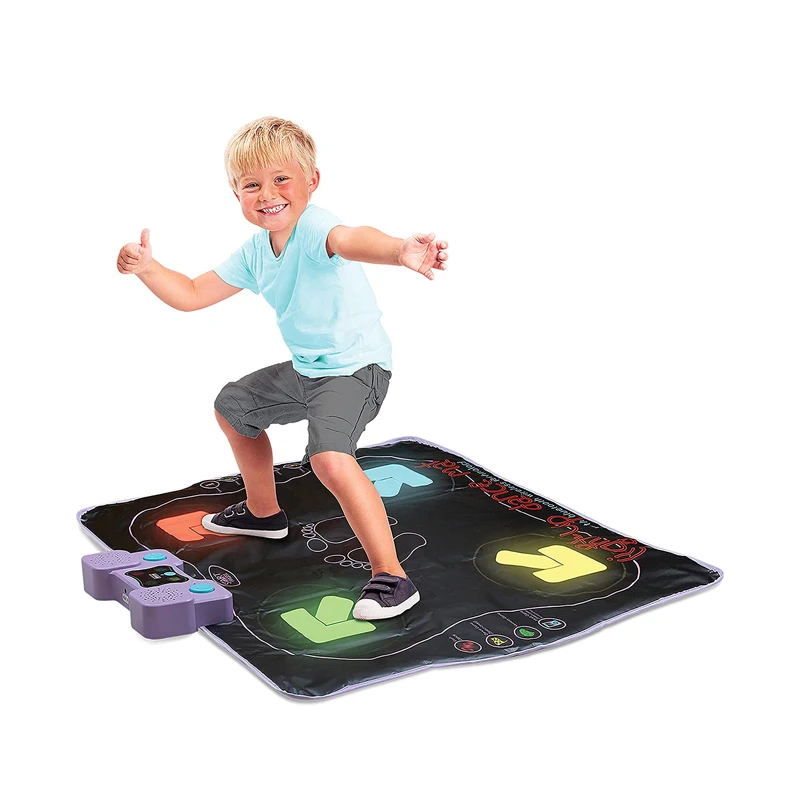 Wholesale Light dance mat with built-in music and dance games, with 4 game modes, gift toys for 6-year-old girls and boys