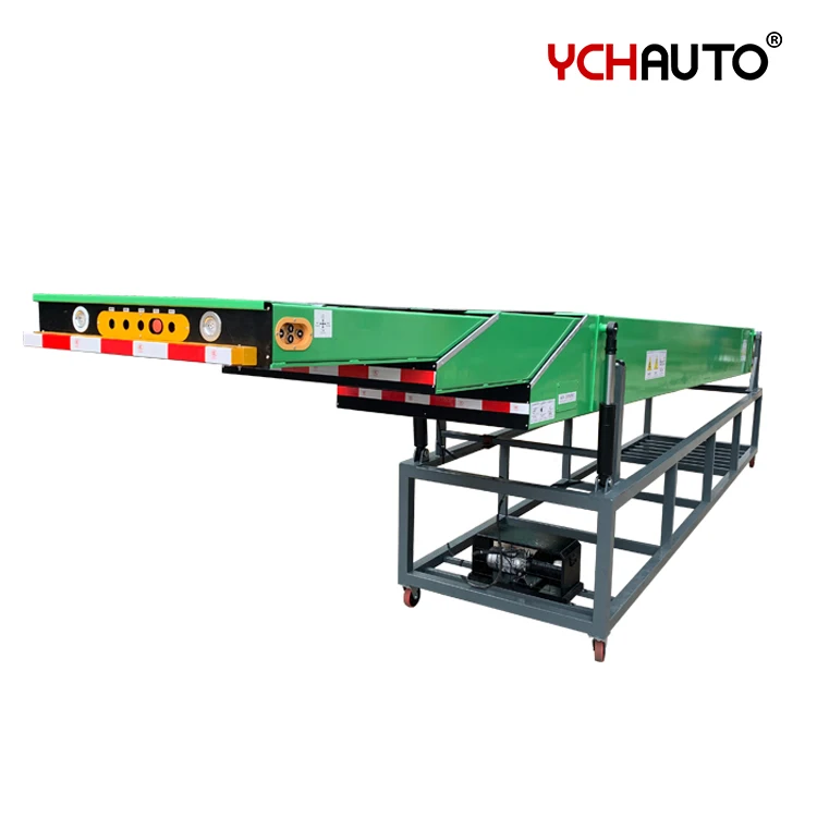 Telescopic conveyor loading unloading cargo with power durable retractable belt conveyor for manufacturer
