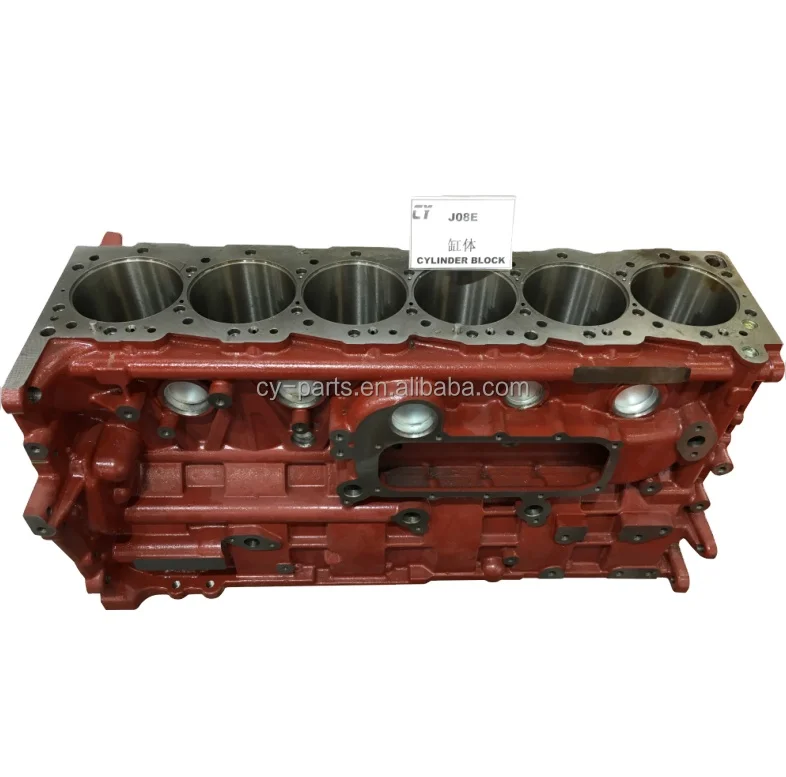 J08E SK350-8 new Cylinder block Engine block
