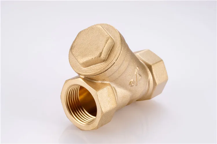 DN15  Brass Y Type Strainer,check valve with ss net