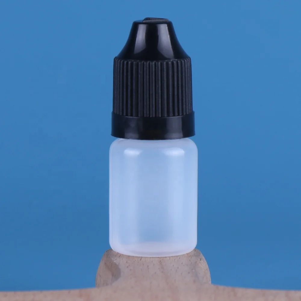 Soft LDPE Pigment Packaging 5ml Liquid Dispenser Empty Ink Bottle