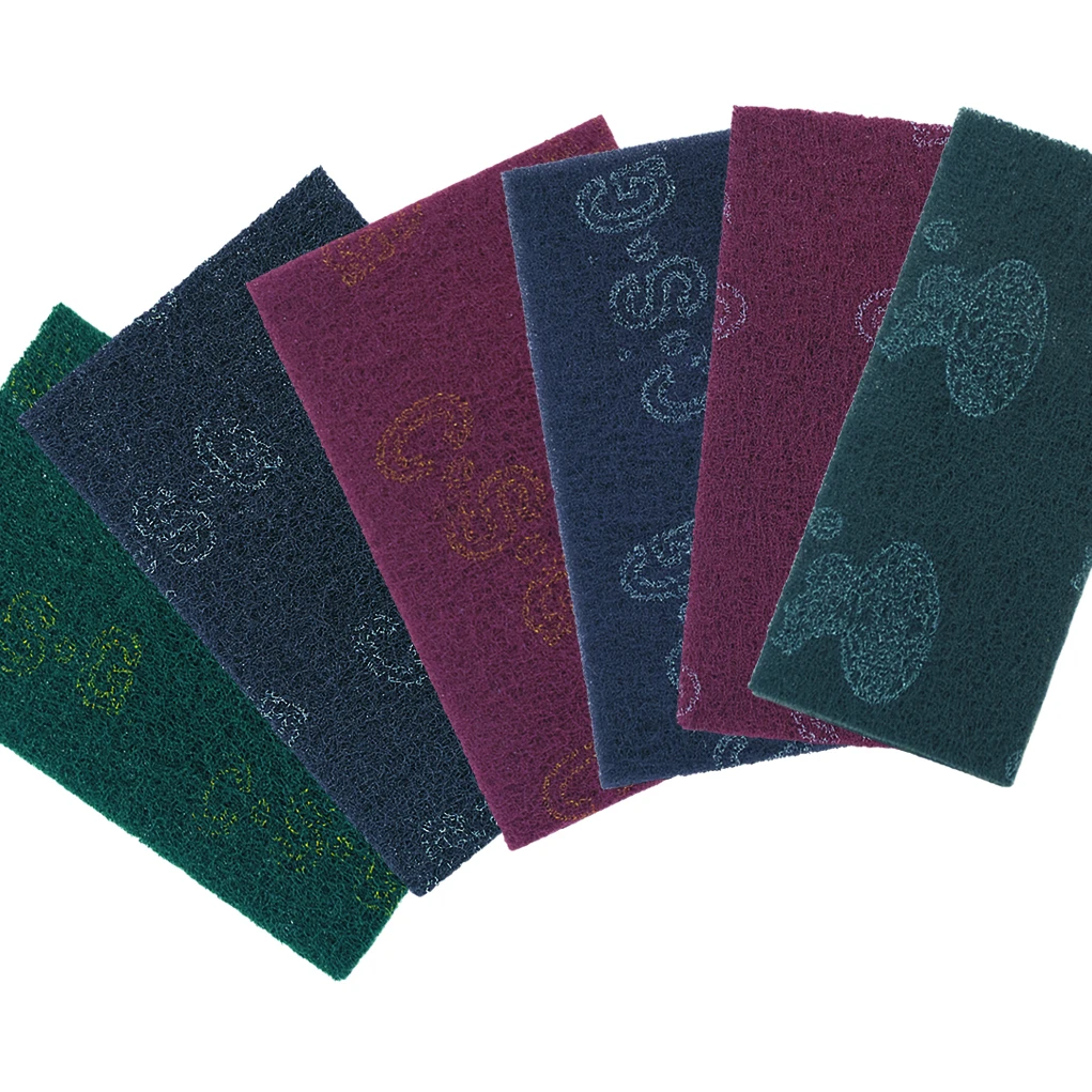 Sharpness Industrial Non-Woven Pad  Abrasive fleece pad  scouring pad for floor cleaning civil cleaning