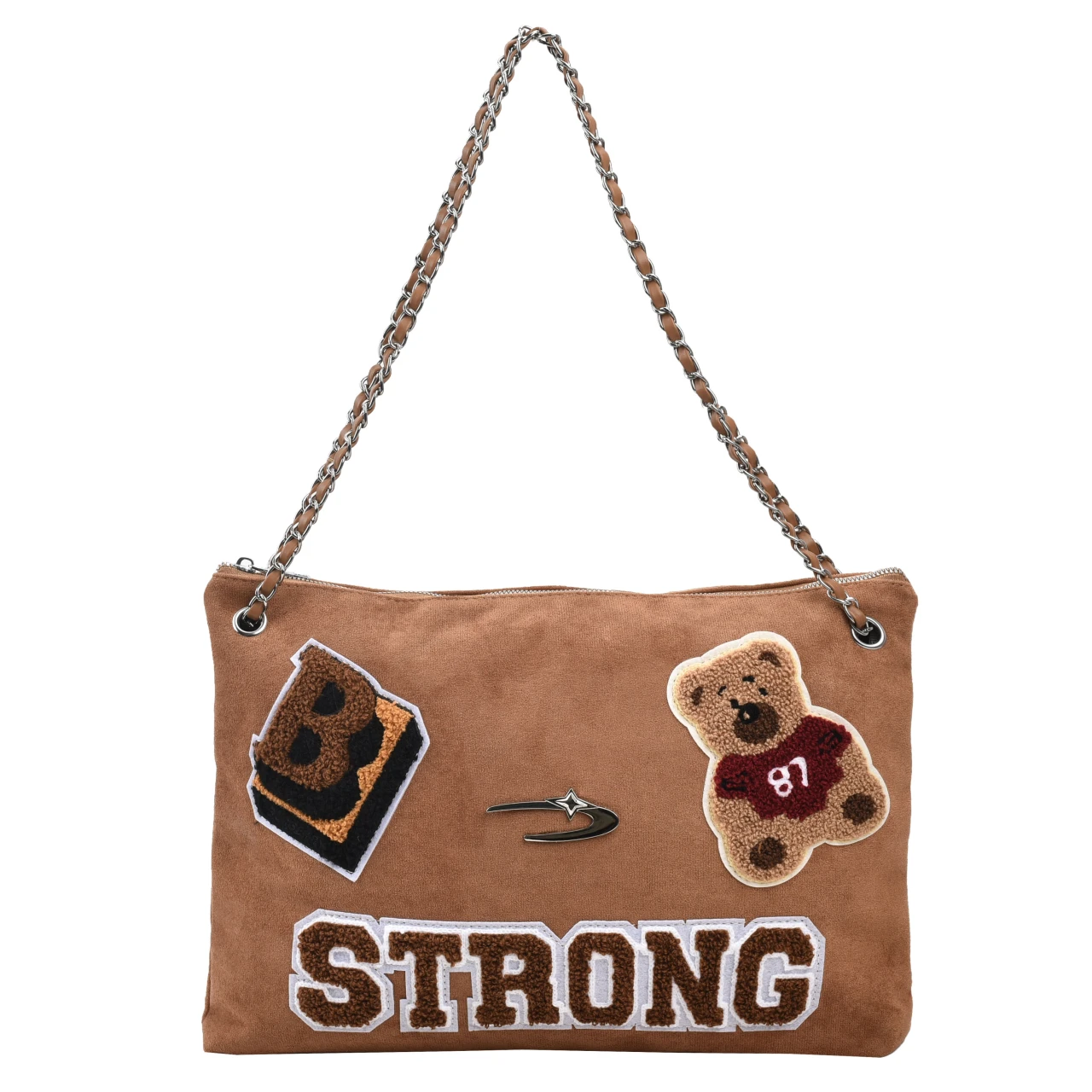 High quality commuter large capacity 2023 autumn/winter new suede vintage armpit niche all-in-one shoulder Tote bag