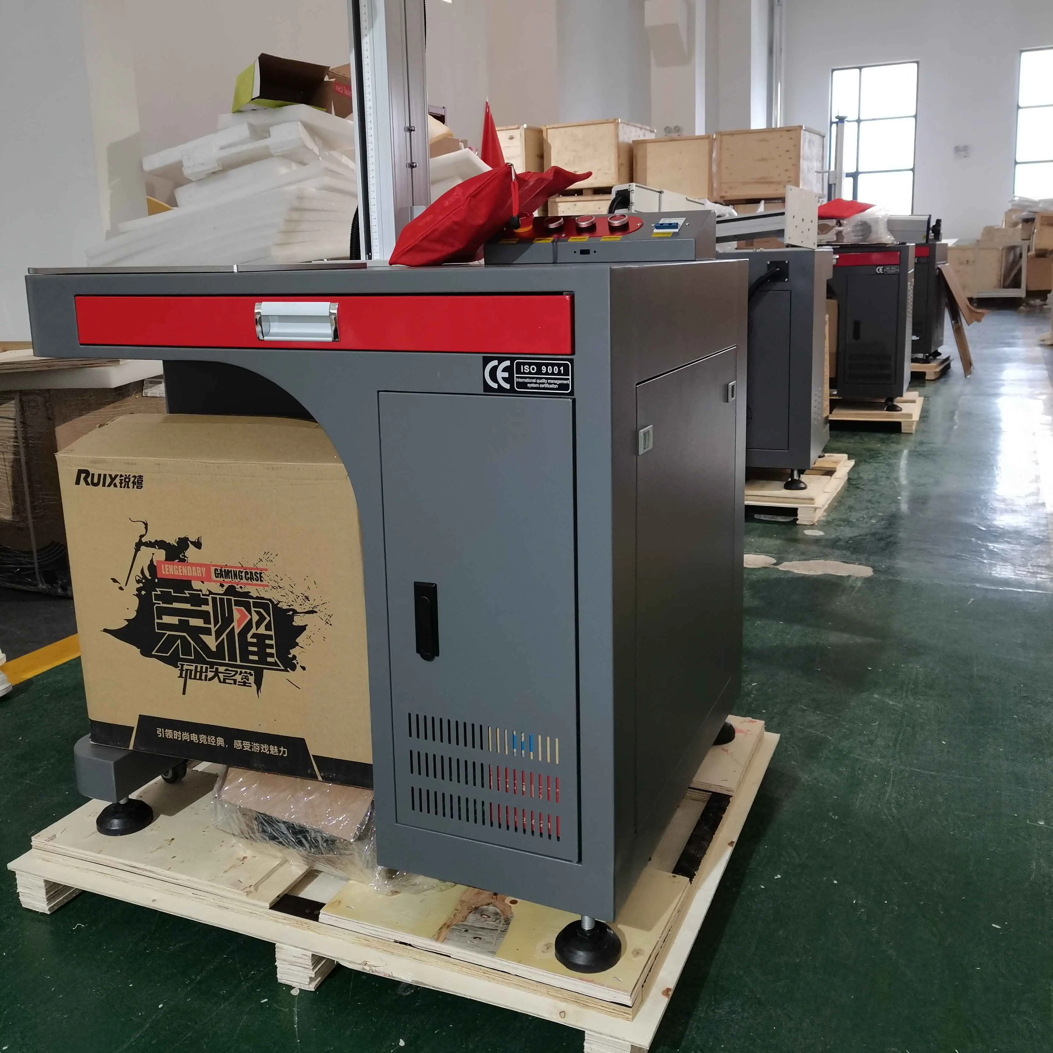 20W 30w 50W 100w 150W Complete In Specifications  Desktop Design  Fiber Laser Marking Machine