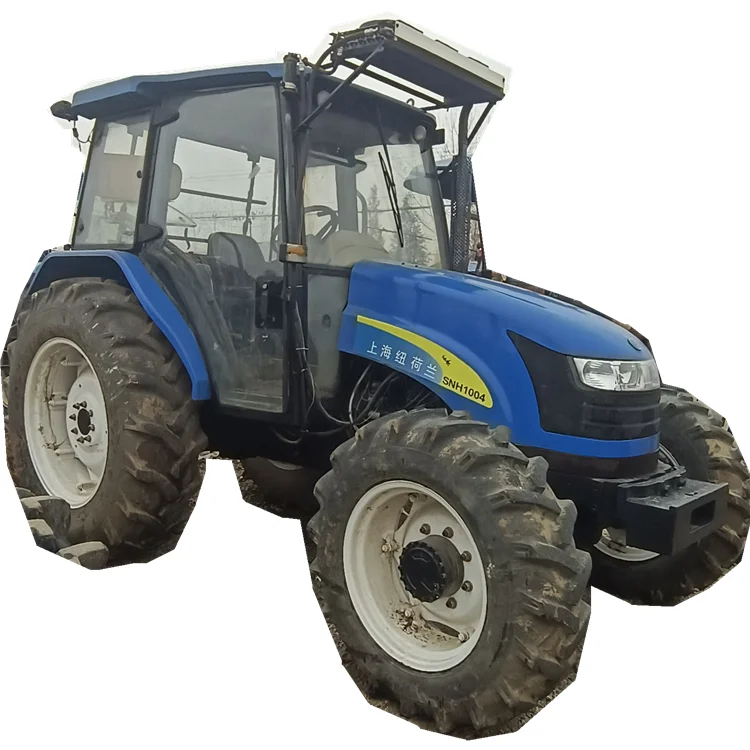 Used construction machinery 100 HP New Ho lland four-wheel drive agricultural tractor