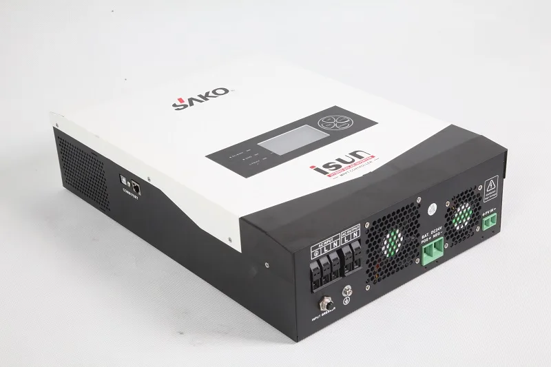 SAKO ISUN 3KW good price new solar inverter 3000W hybrid solar inverter 220V with 50A MPPT solar charger and CE CB certificates