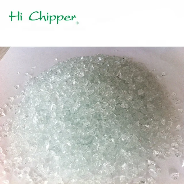 0.1mm-4.0mm Glass Sand Clear Crushed Glass Powder