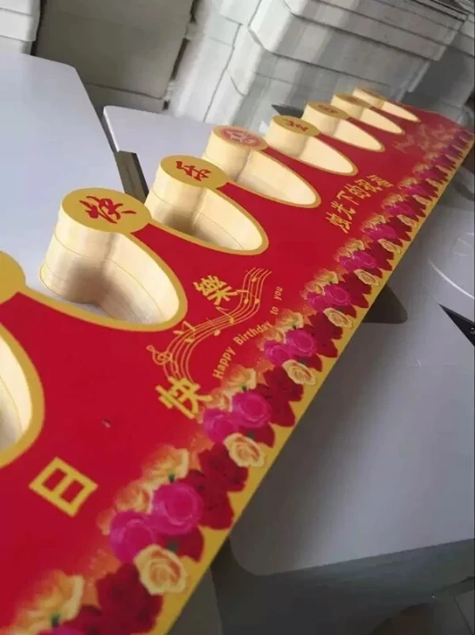 Customized good quality beautiful pattern kids paper crown