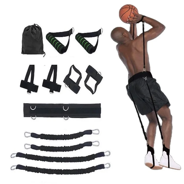 11PCS Resistance Bands Stretching Strap Set For Leg Waist Bouncing Training Tools For Boxing Training Latex Resistance Bands