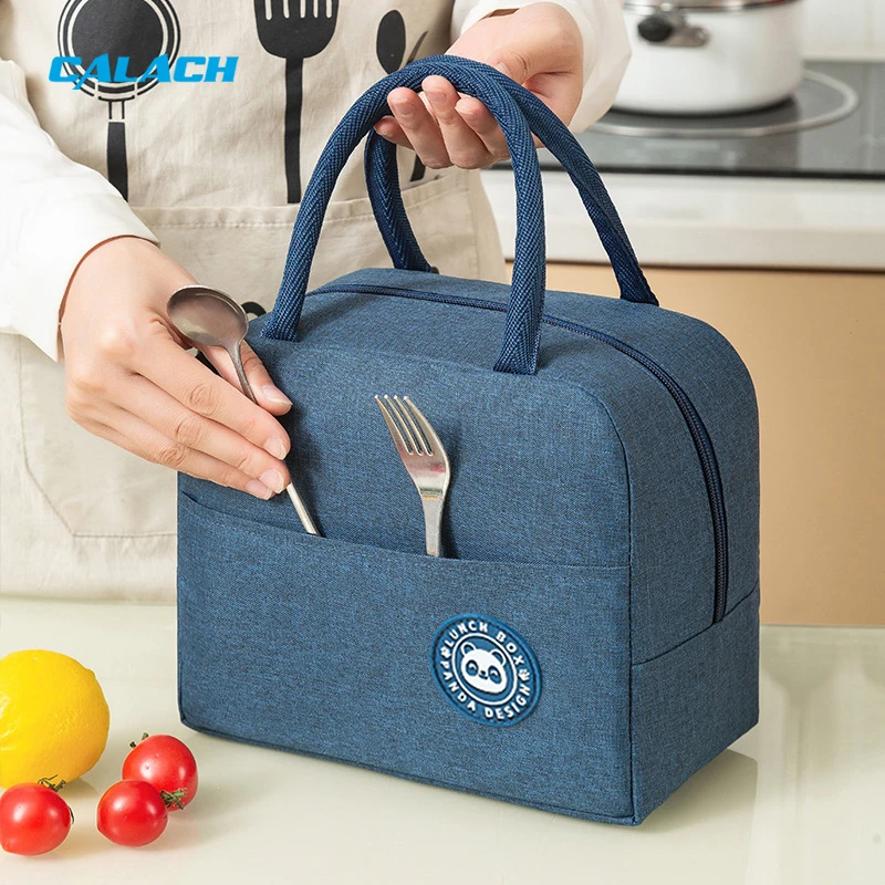 Low Moq Office Lady Cute Insulated Lunch Bag Thermal Lunch Food Lunch Bag For Women Men Kid