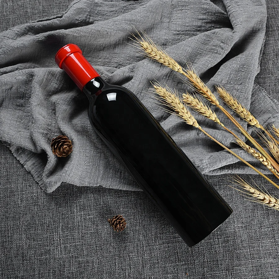 Wine Bottle Large Size Adjustable Ceramic Rotor Gravity Wood Kitchen Salt Grinder Pepper Mill